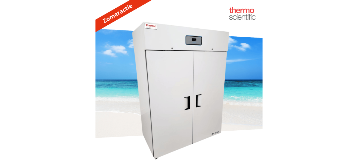 Thermo upright laboratory freezer double door 1447 liter