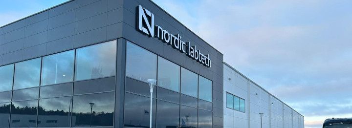 Het nieuwe pand van Nordic Labtech
