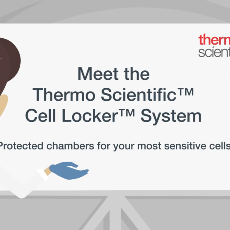 Video Thermo Scientific Cell Locker Systeem