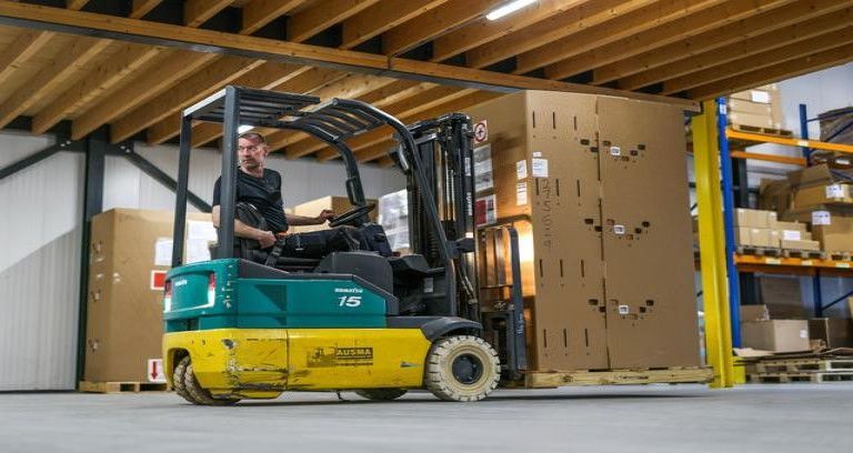 Foto: Simon Bleeker - De nieuwe loodsruimte zorgt voor meer overzicht