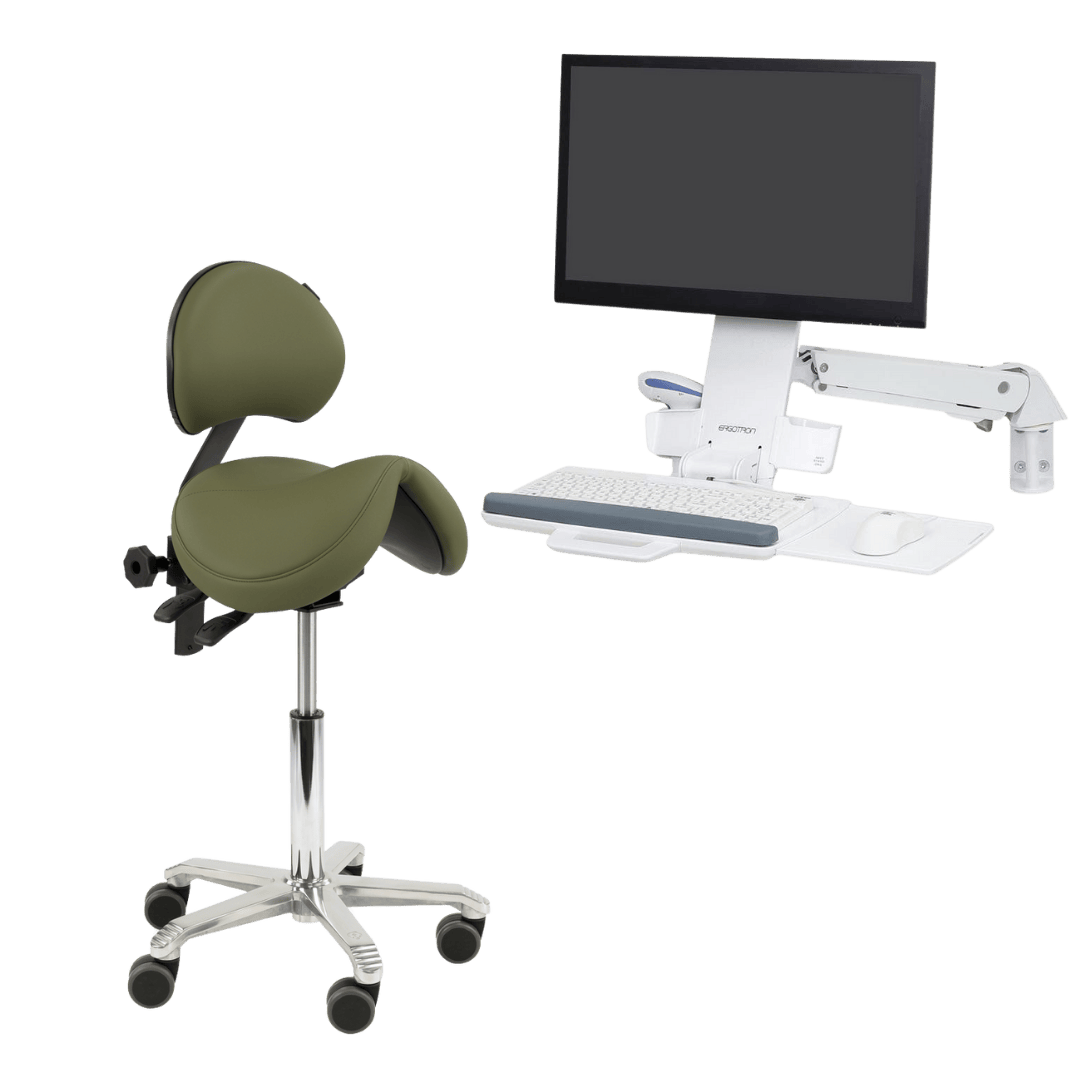 Ergonomic workstation design for laboratories